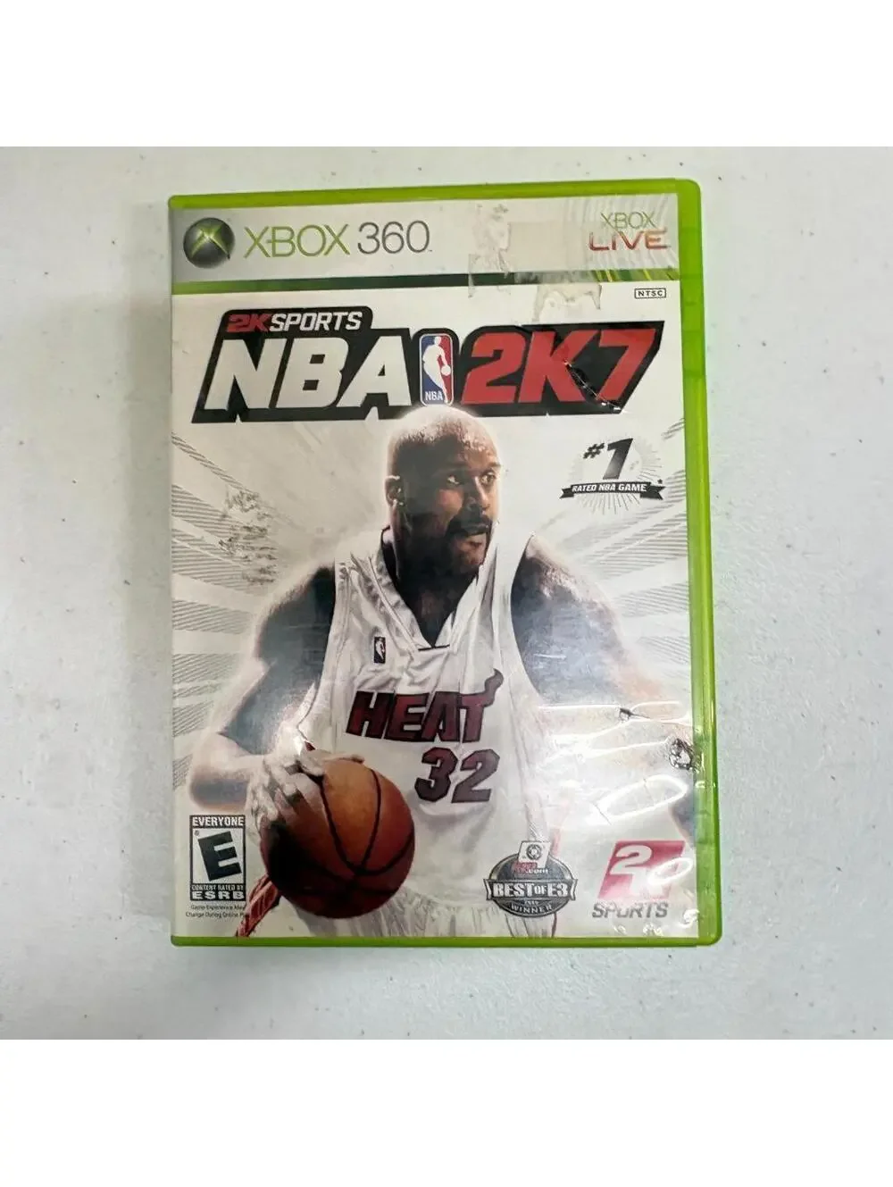 NBA 2K7 Xbox 360 Complete CIB with Manual Shaquille O'Neal Cover
